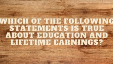 Which of the following statements is true about education and lifetime earnings?
